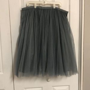 Gray skirt